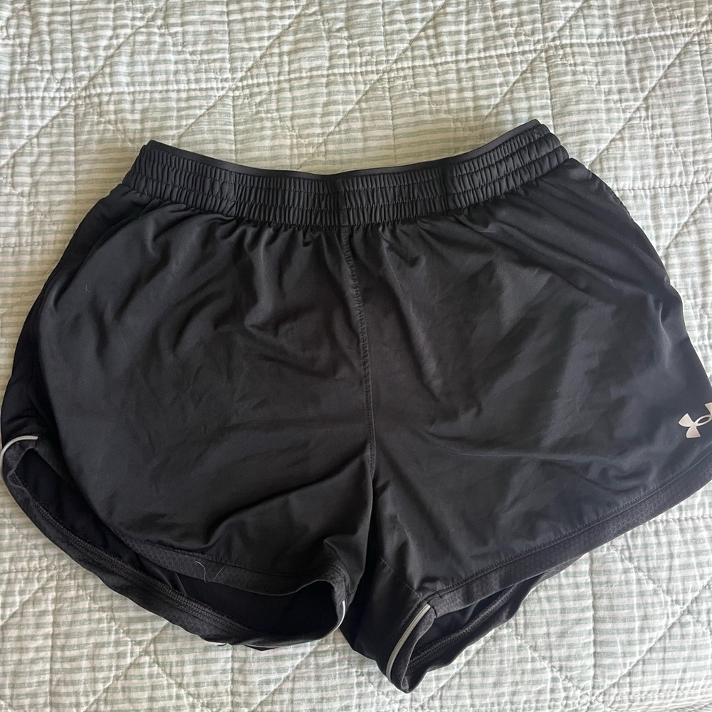 Under Armour Women's Black Athletic Shorts